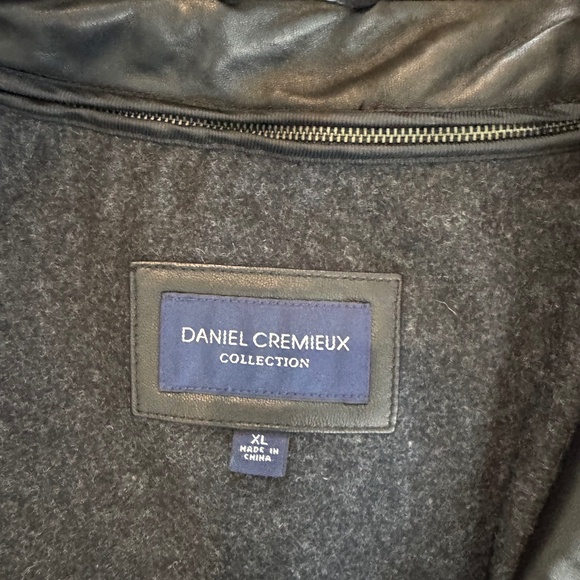 New Daniel Cremieux Lambskin Leather Jacket Wool Liner Men's Size XL - Picture 7 of 12